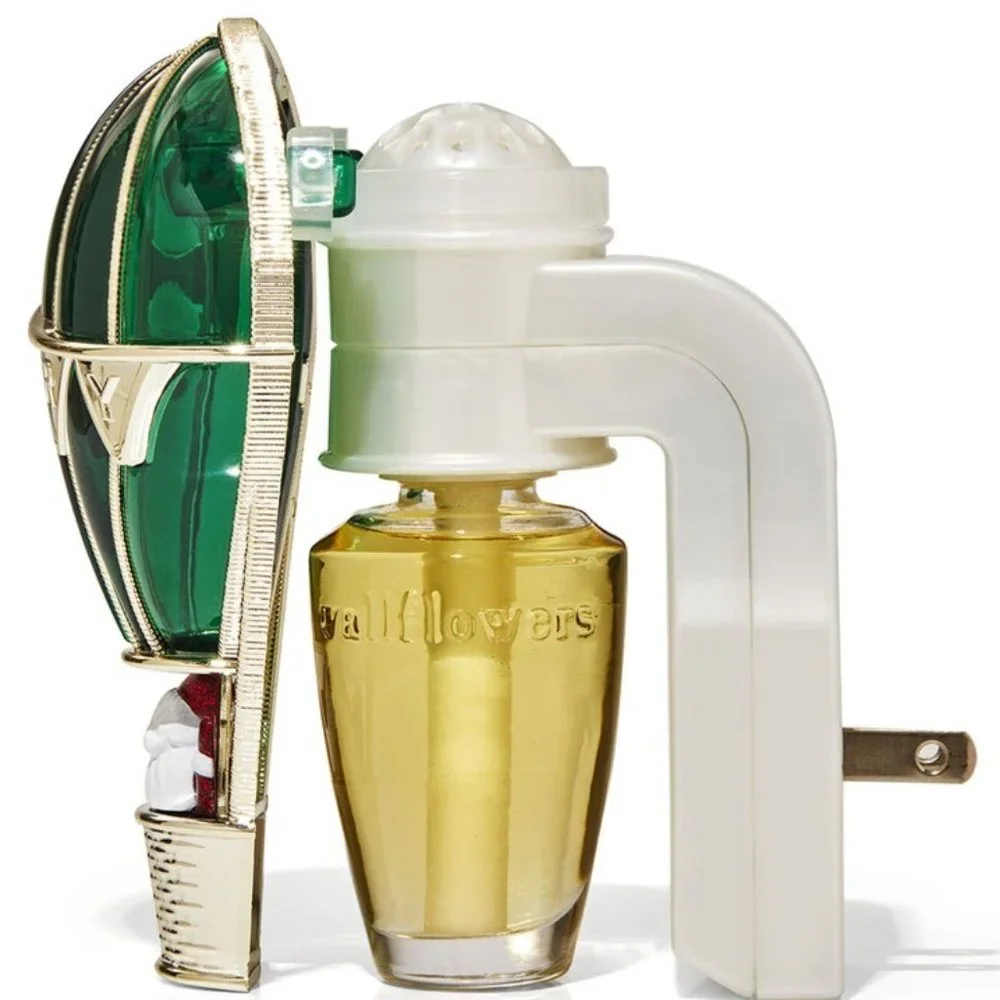Bath & Body Works Green Holiday Balloon Adjustable Nightlight Wallflower Plug-In